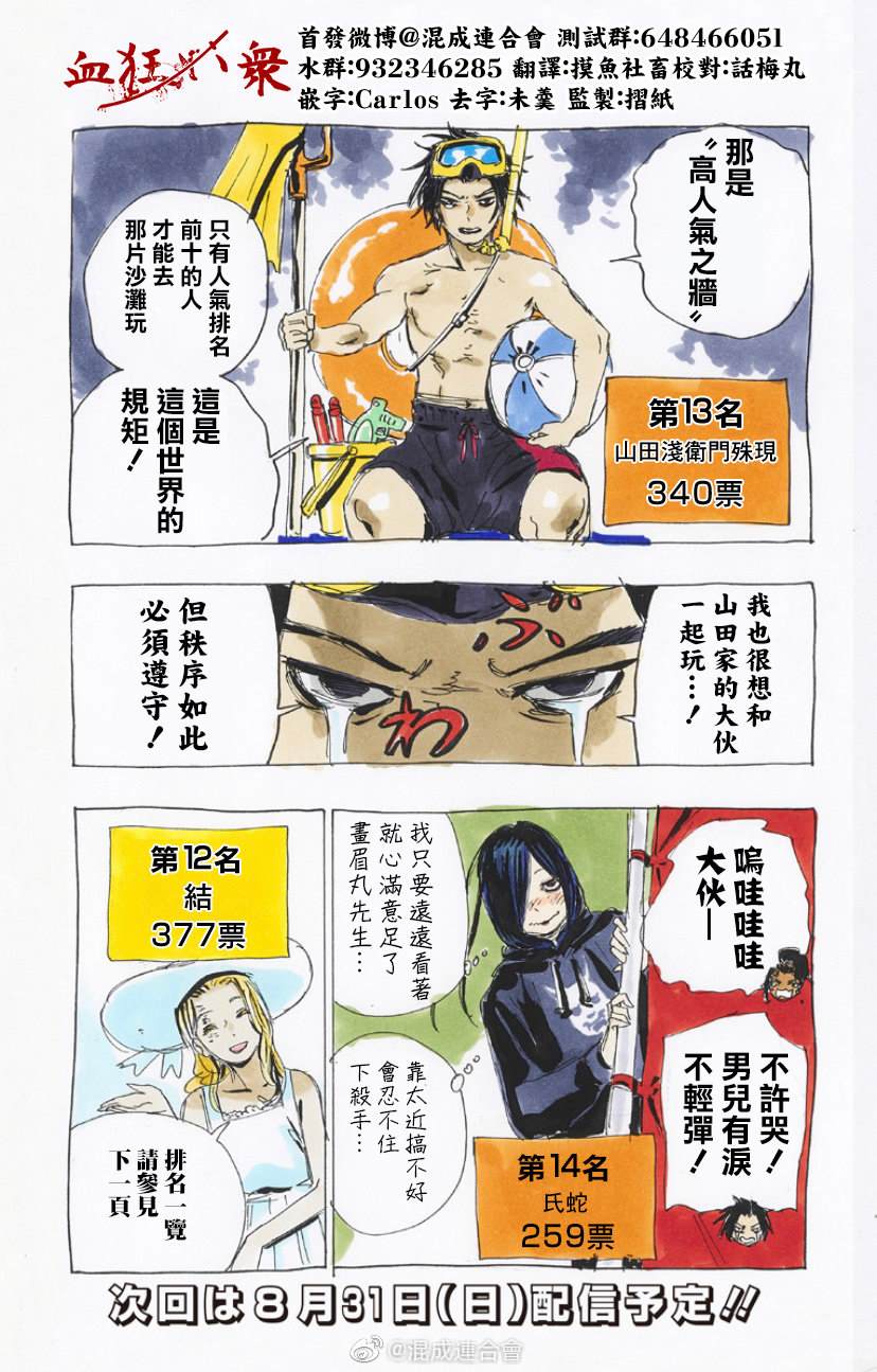 地狱乐漫画,第2回人气投票番外3图