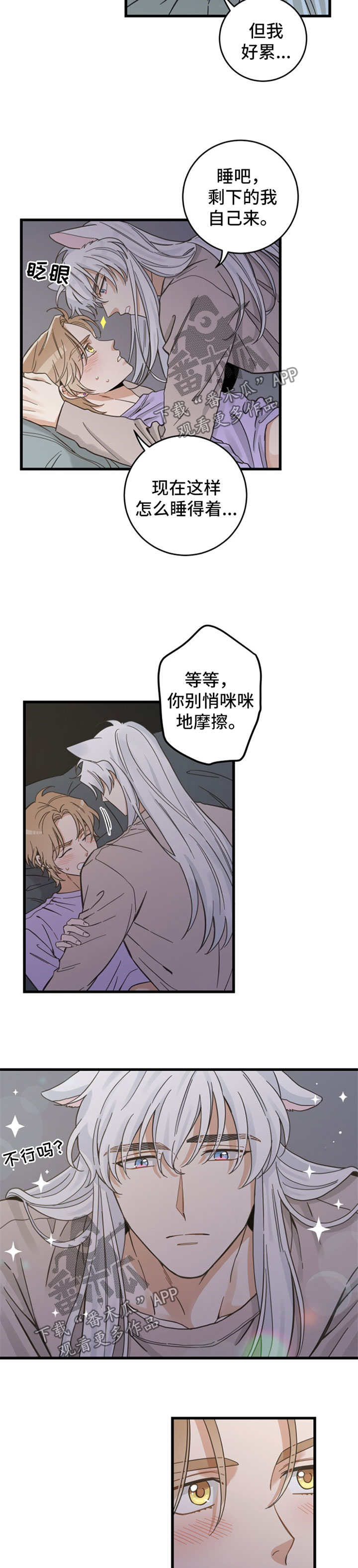 亲爱的喵君漫画里的黑色盒子叫什么漫画,第83章：打扰好事2图