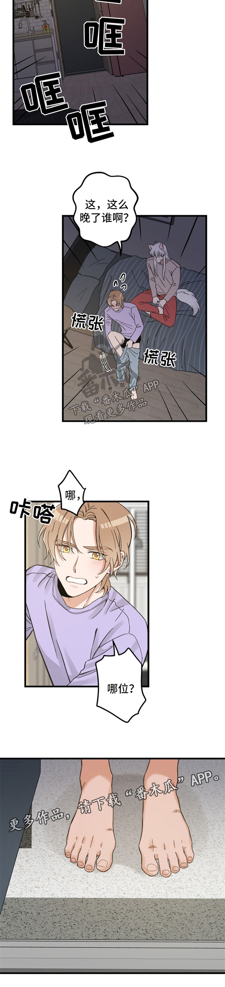 亲爱的喵君漫画里的黑色盒子叫什么漫画,第83章：打扰好事4图