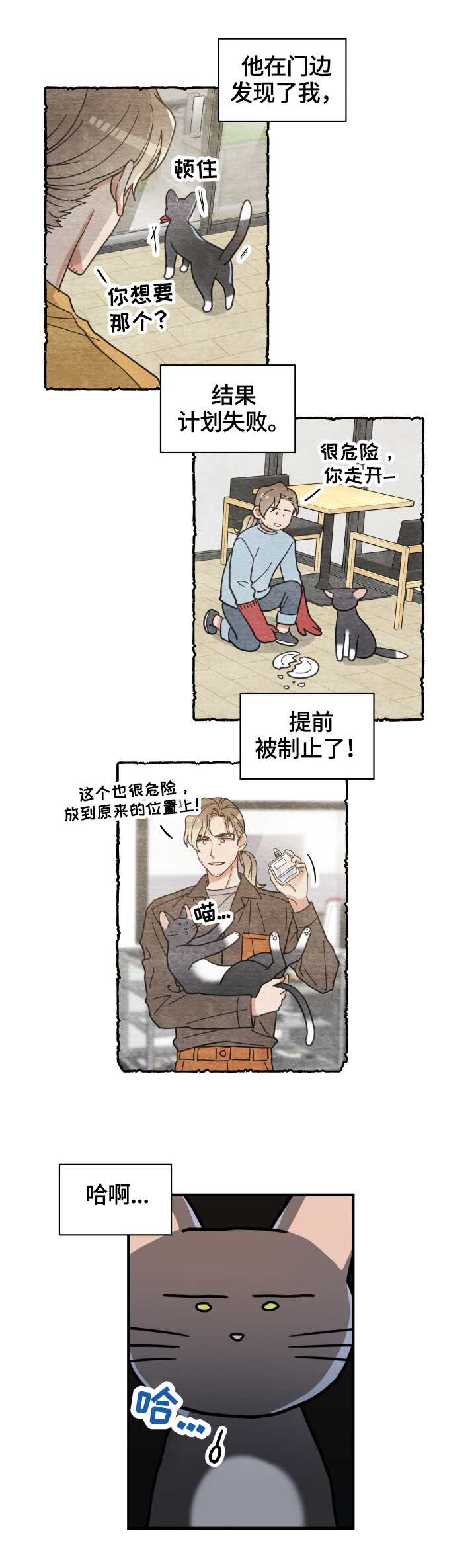 亲爱的喵君免费漫画,第55章：新邻居5图