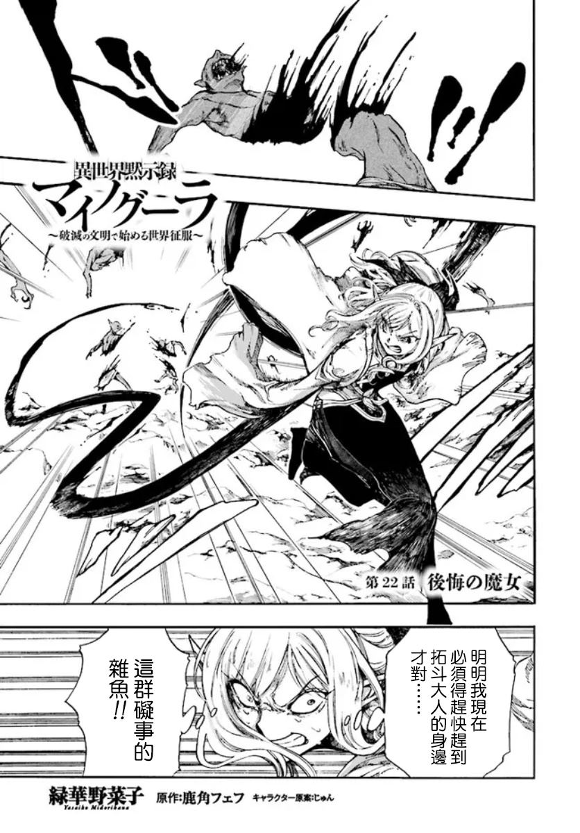 异世界默示录米诺戈拉什么时候播出漫画,第22话1图