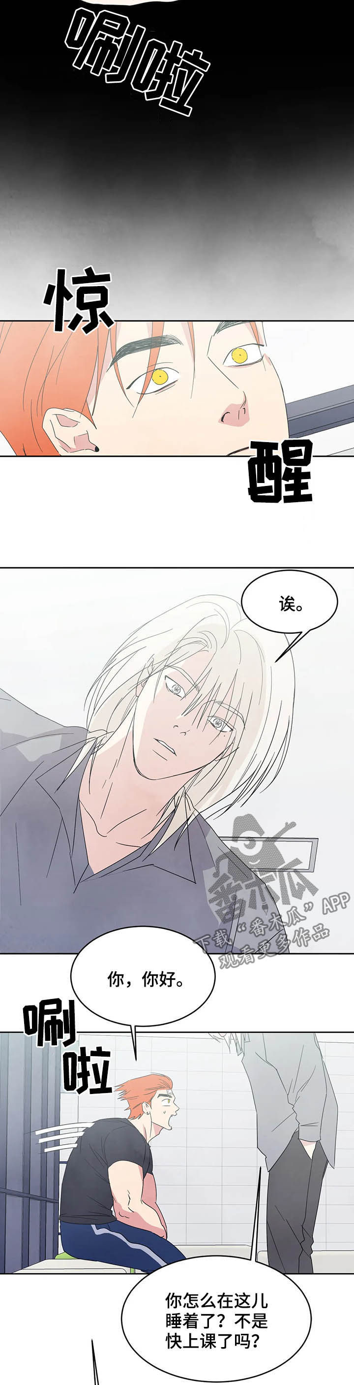 喜欢特别的他漫画,第29章：交往试试3图