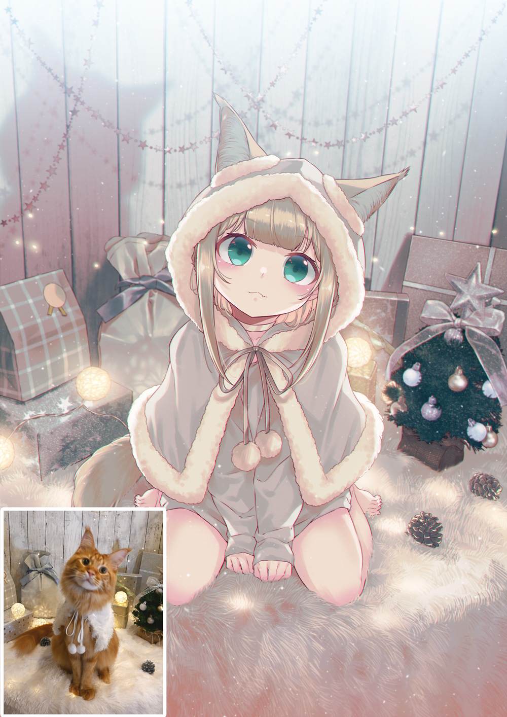 我家的猫猫是可爱的女孩子！漫画,杂图174图