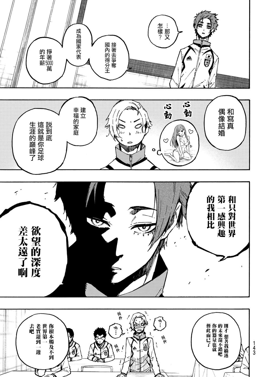 BLUE LOCK漫画,第110话新人5图