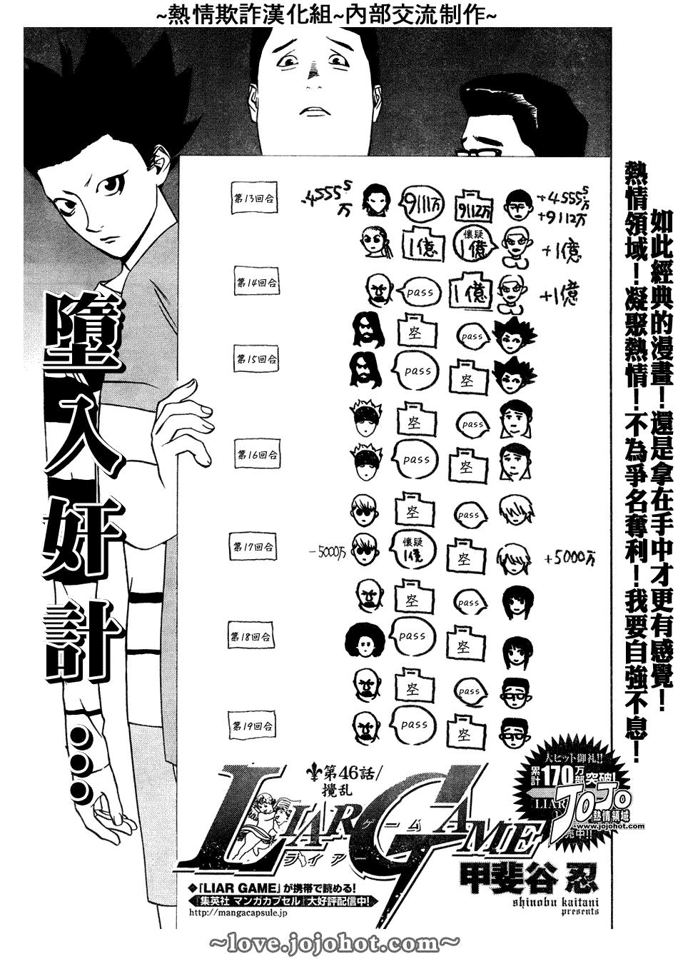 欺诈游戏第一季在线观看未删减漫画,第46话1图