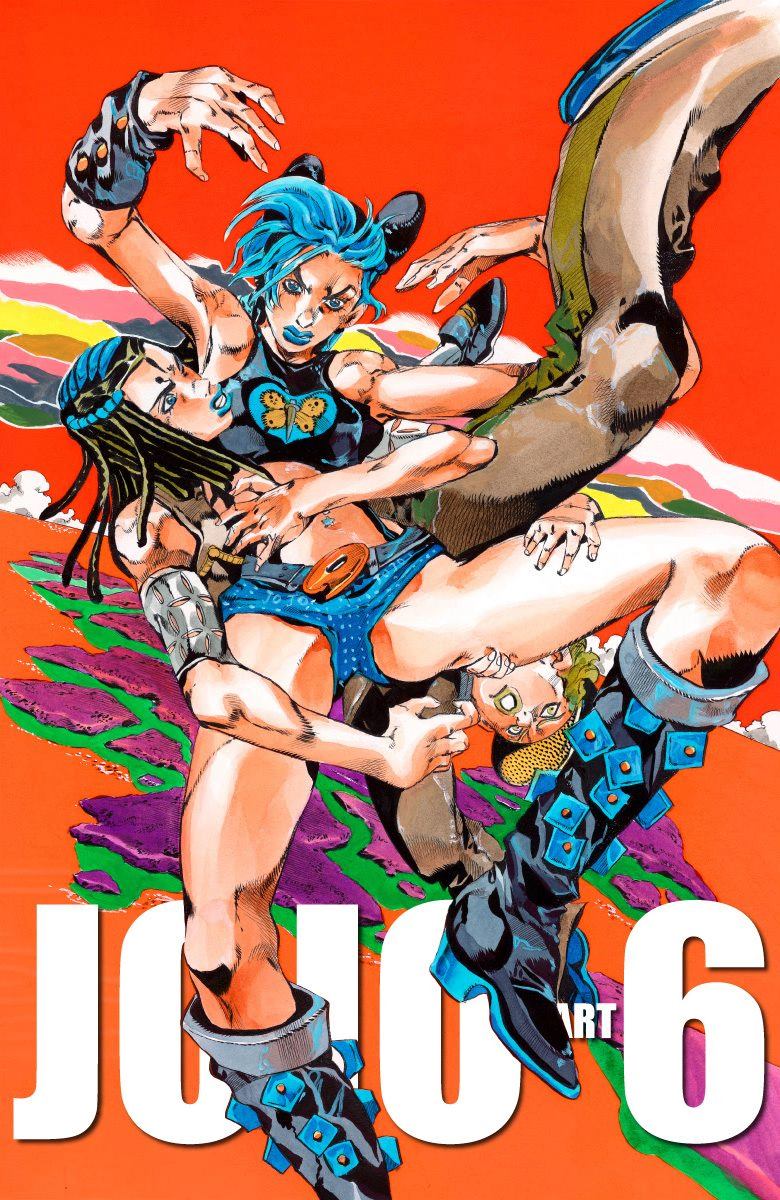 jojo的奇妙冒险2解说漫画,第6部13卷全彩4图