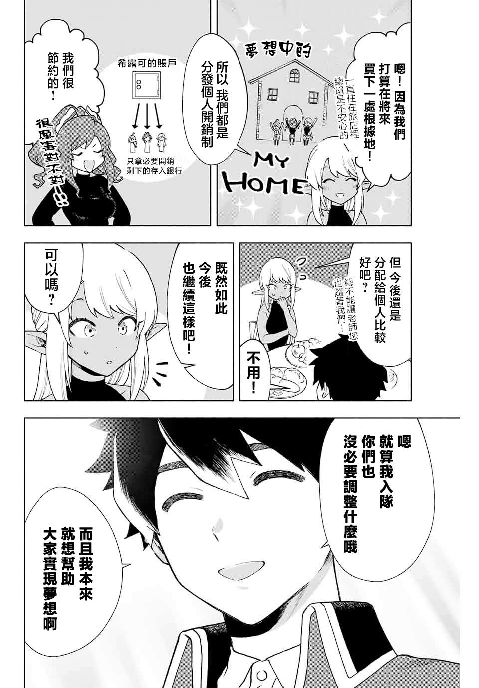 和徒弟们前往迷宫深处解说漫画,第8话4图