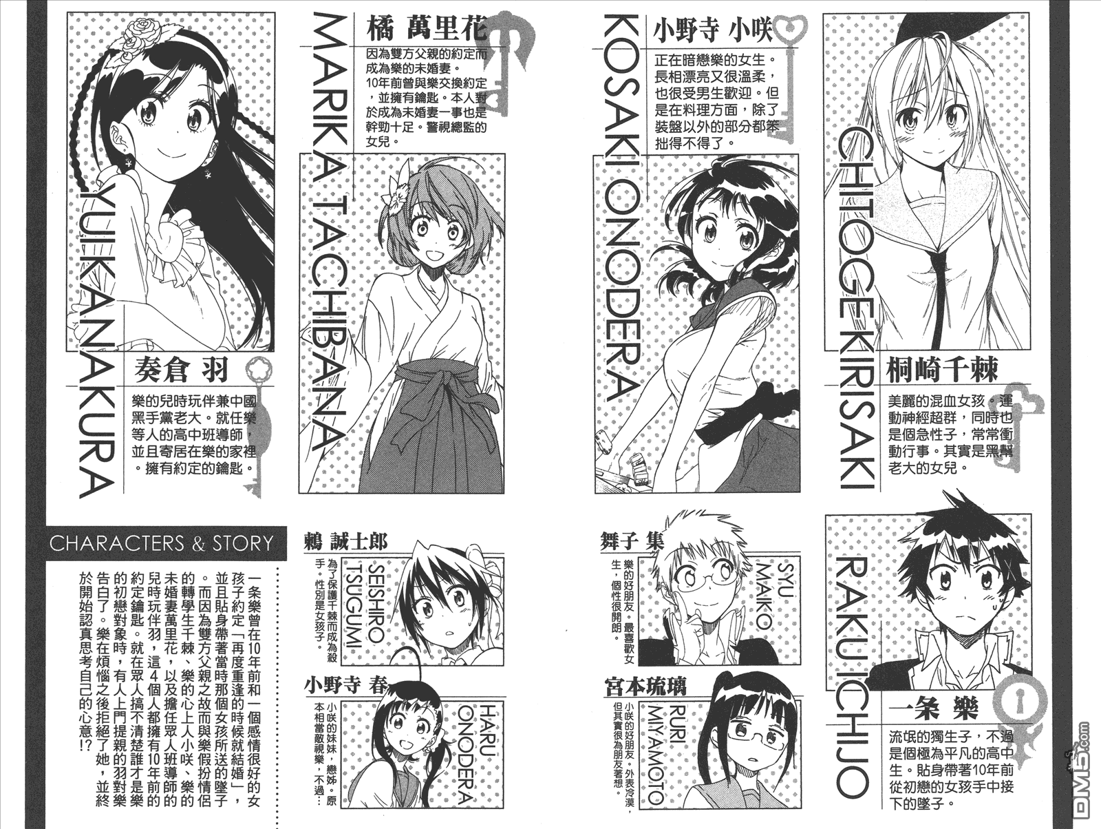 伪恋桐崎千棘漫画,第21卷给万里4图