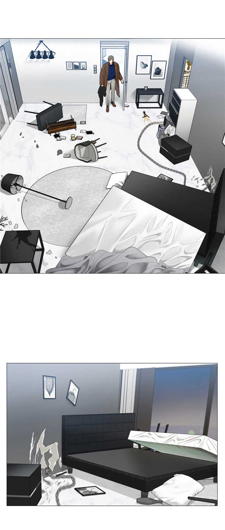 囚笼之爱漫画完整版漫画,第7章：发烧1图