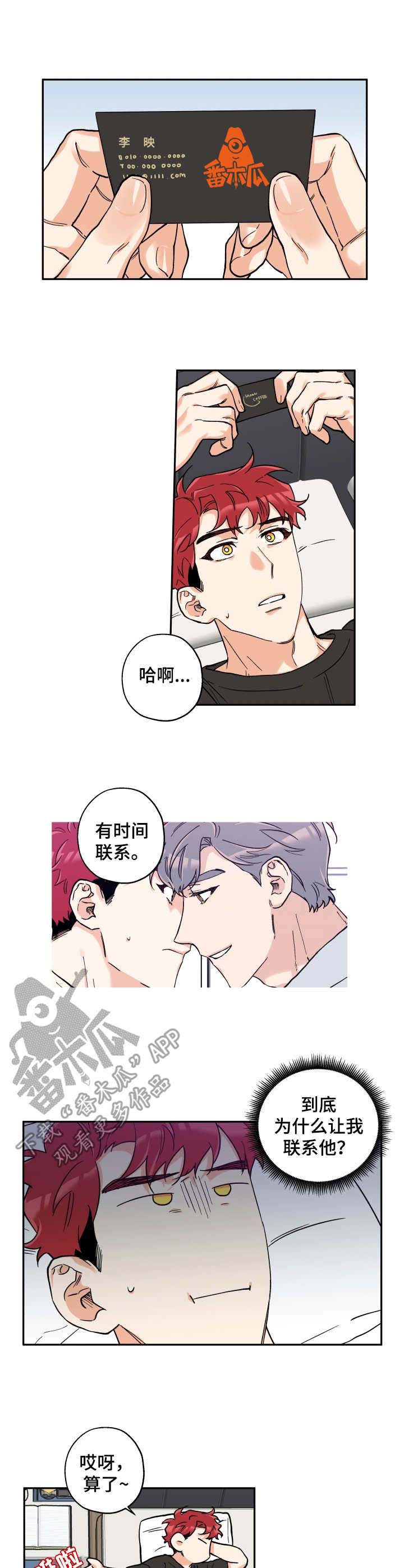 赤狼怎么存档漫画,第21章：名片5图