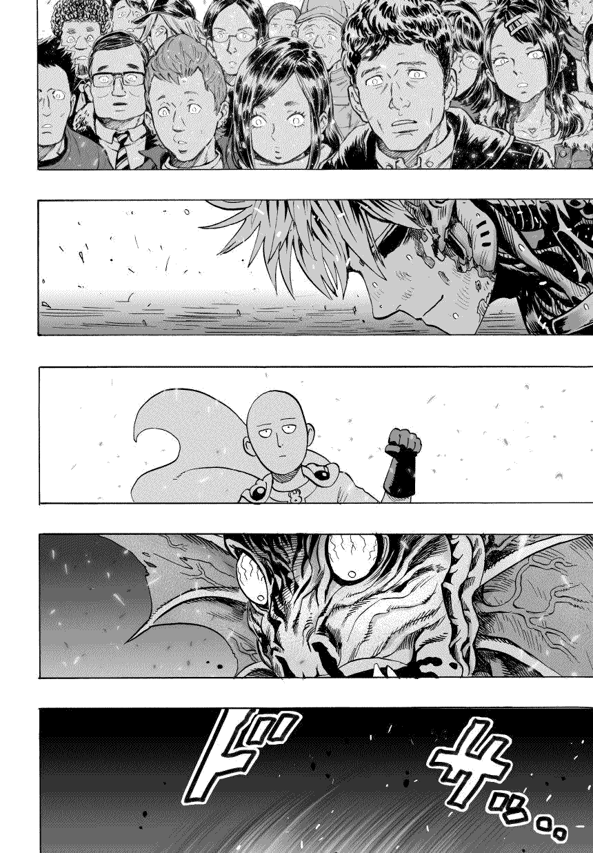 一拳超人漫画,第34话破破烂烂地闪耀4图
