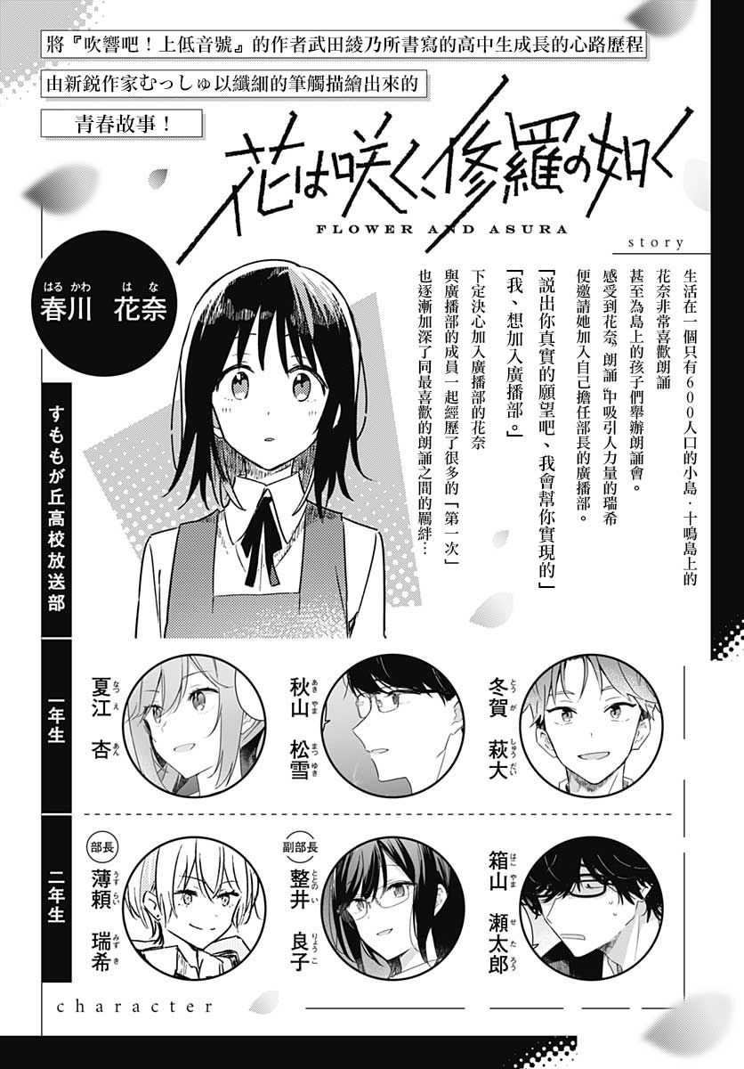 花如修罗一般绽放动画化漫画,第2话2图