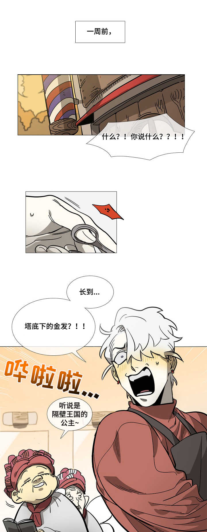 野兽王国服装漫画,第1章：金发5图