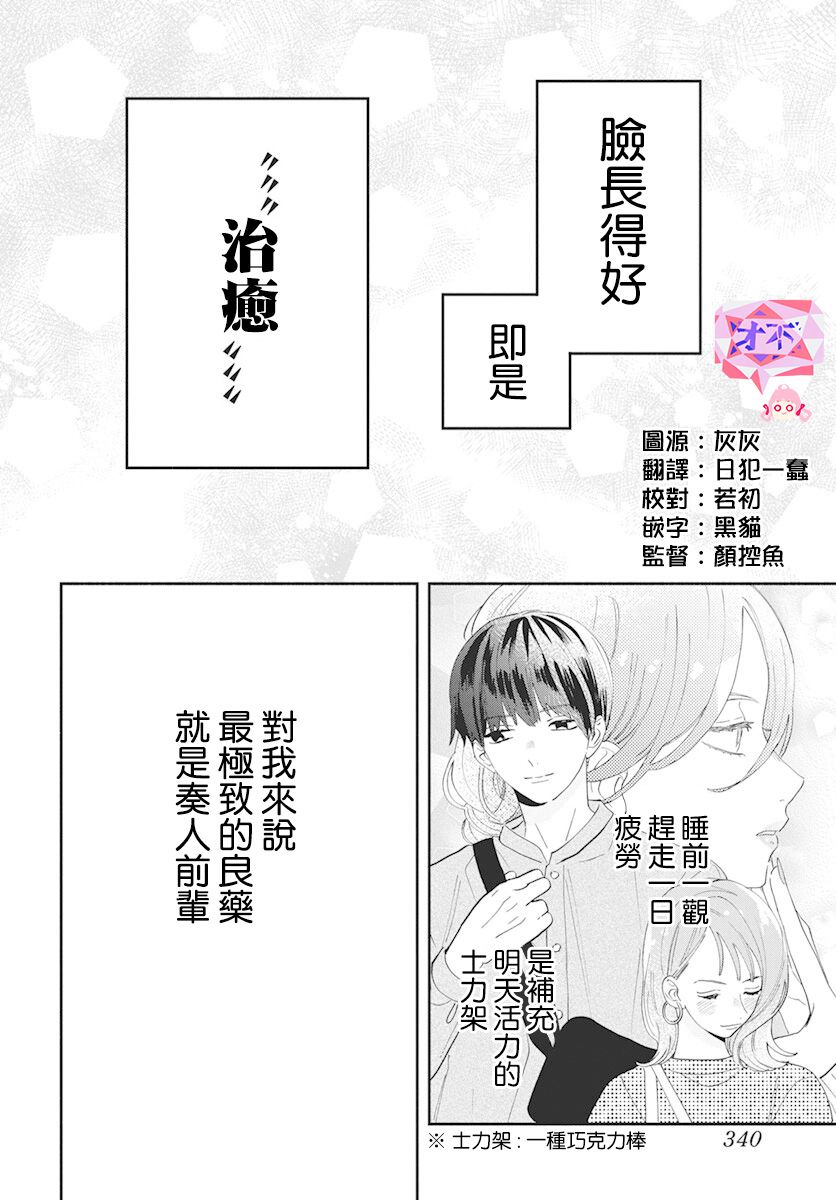 靠脸靠才华漫画,第2话2图