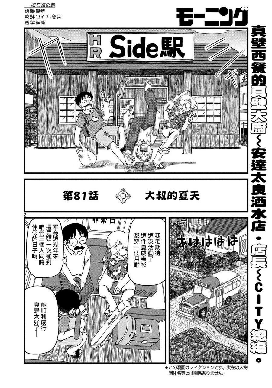 cityshop漫画,第81话大叔的夏天2图