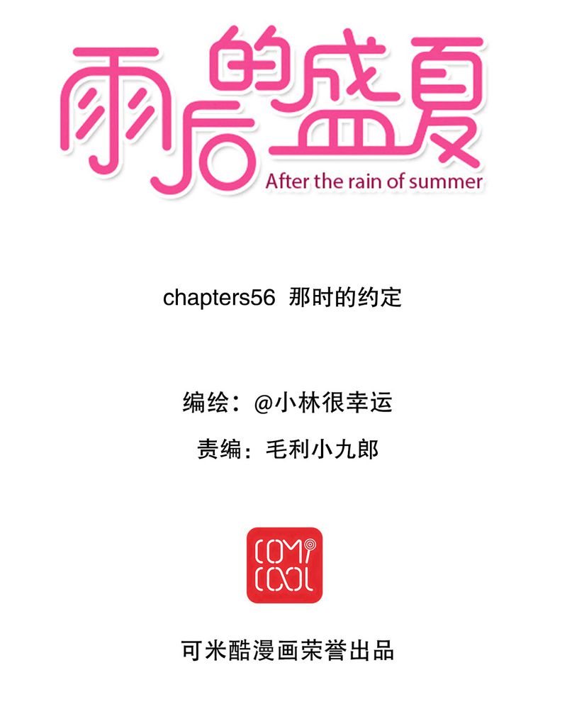 雨后的盛夏官方漫画免费漫画,第56章：那时的约定2图