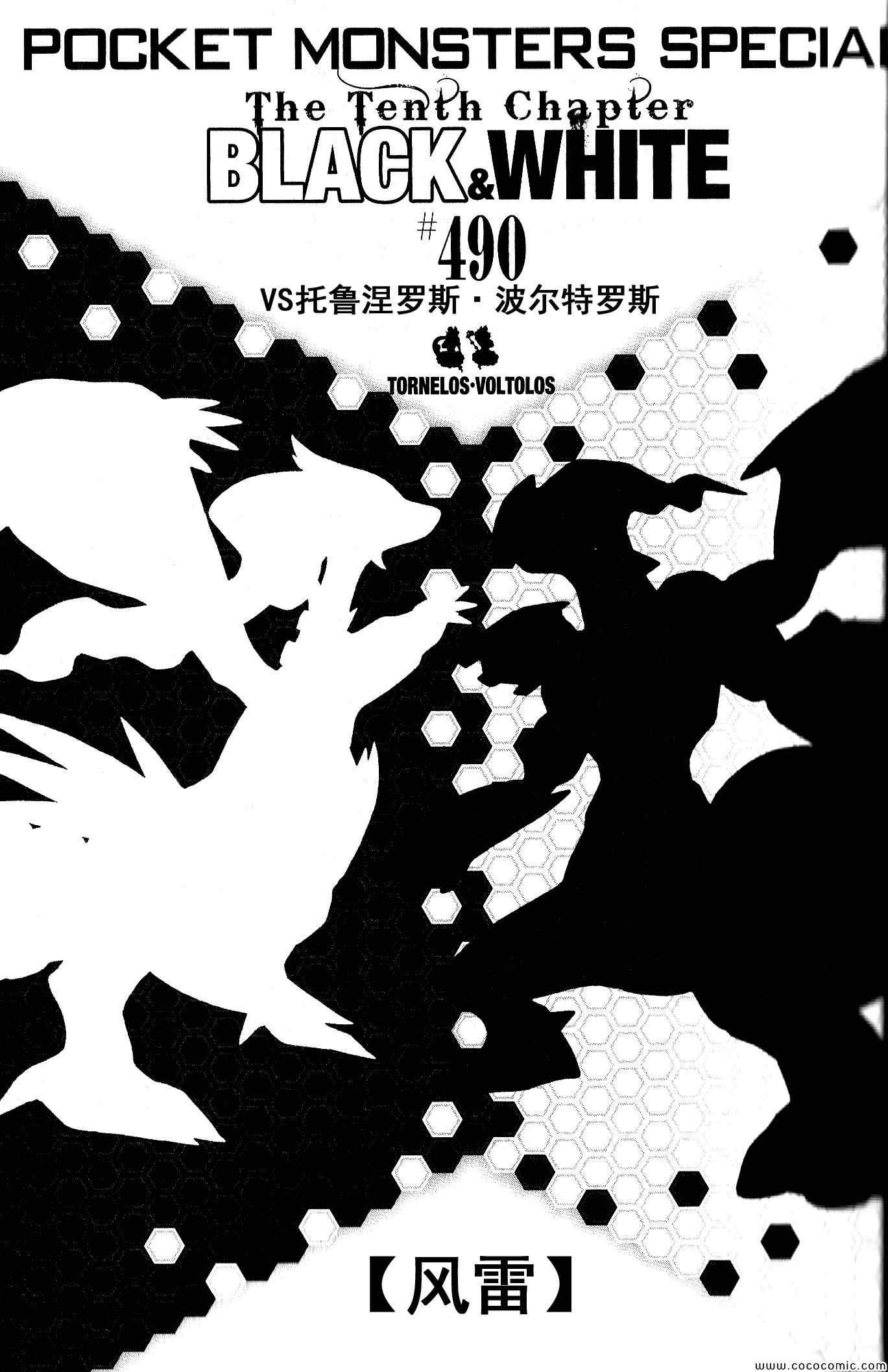 神奇宝贝特别篇全集解说漫画,第490话VS雷风の妖♂精1图