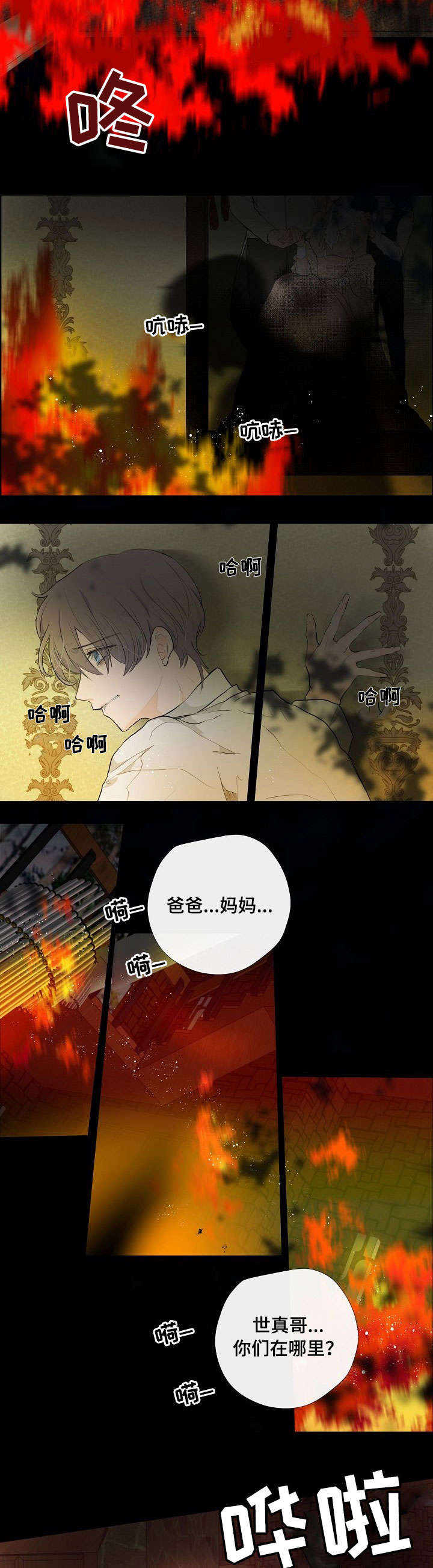 兰陵王狩猎目标漫画,第1章：火灾2图