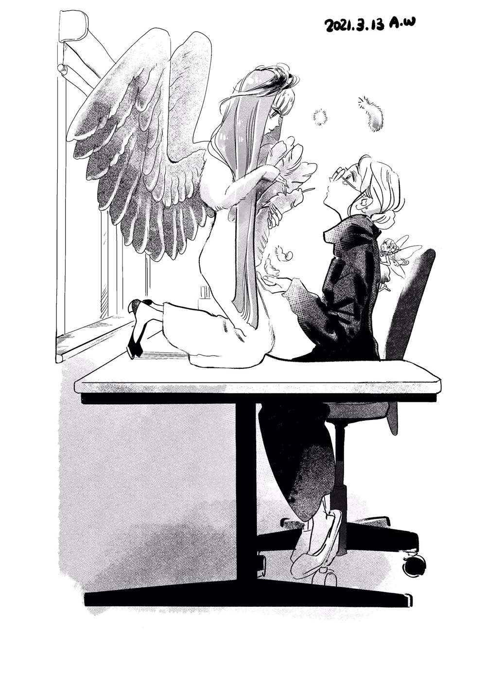 妖精来客漫画,番外084图