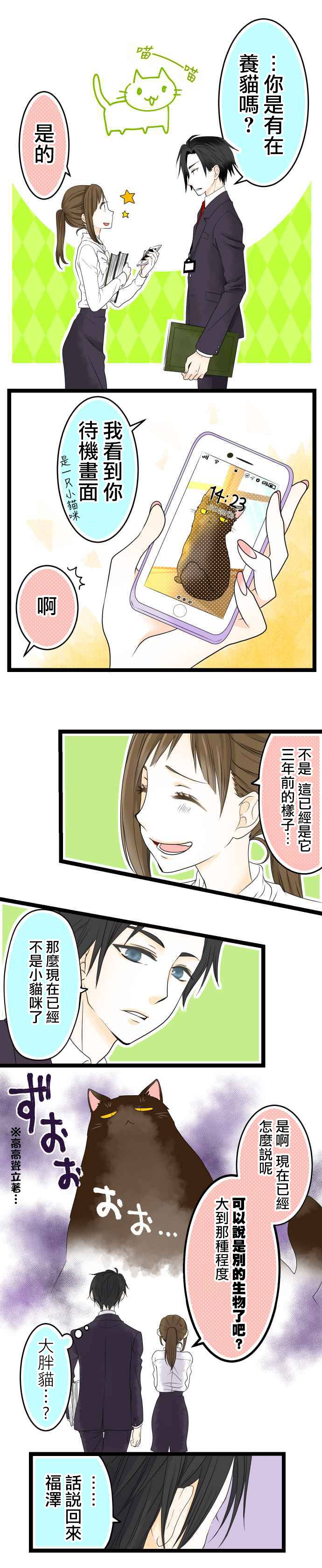 能干的猫今天也忧郁漫画,第0.4话3图