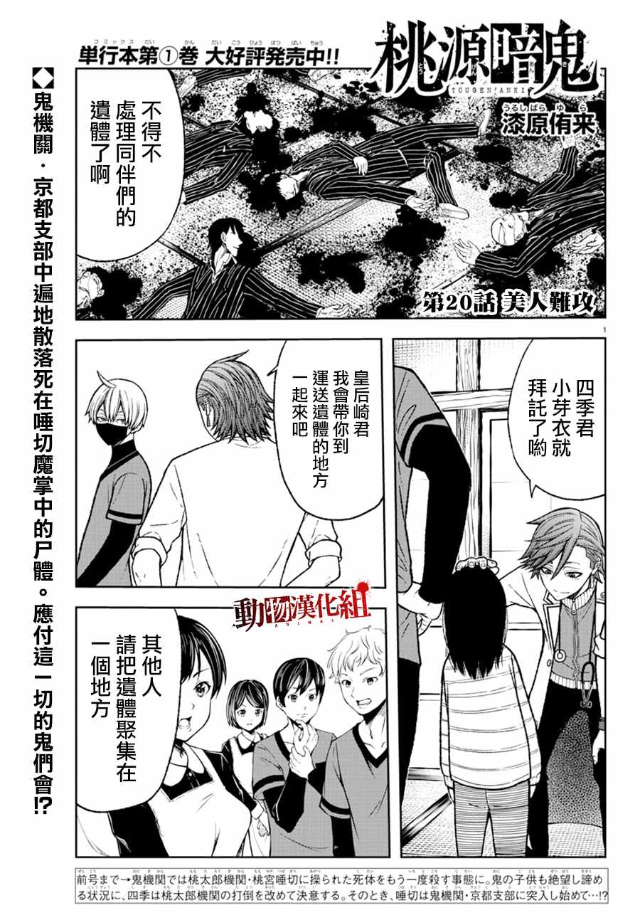 桃源暗鬼漫画内容漫画,第20话1图