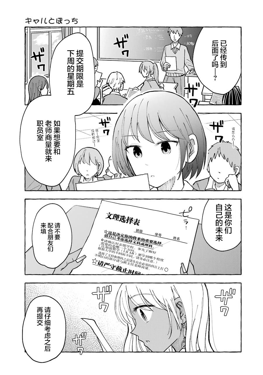 辣妹和孤独的她漫画,第21话1图