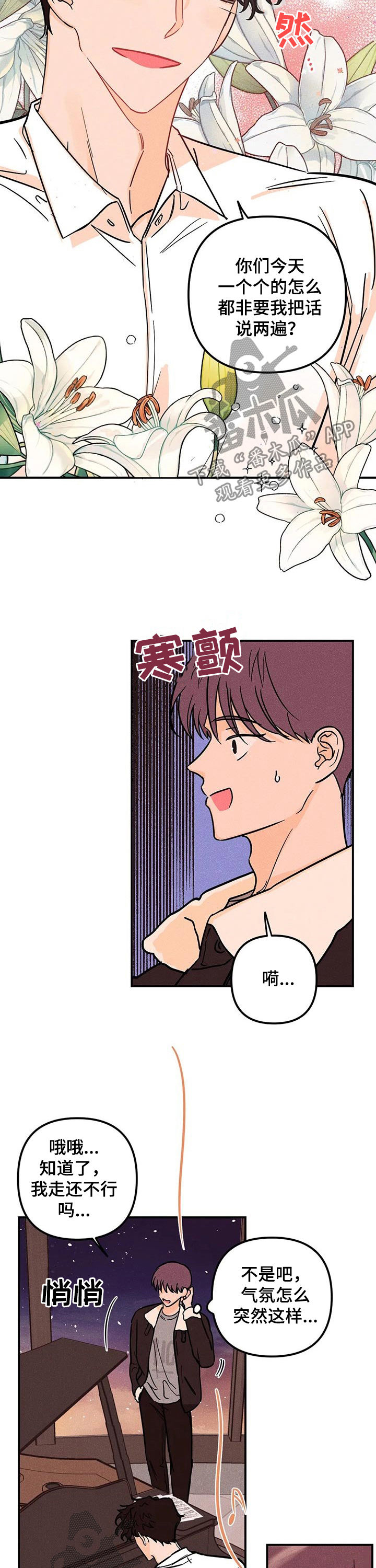 爱的赞歌法国歌曲漫画,第25章：好气4图