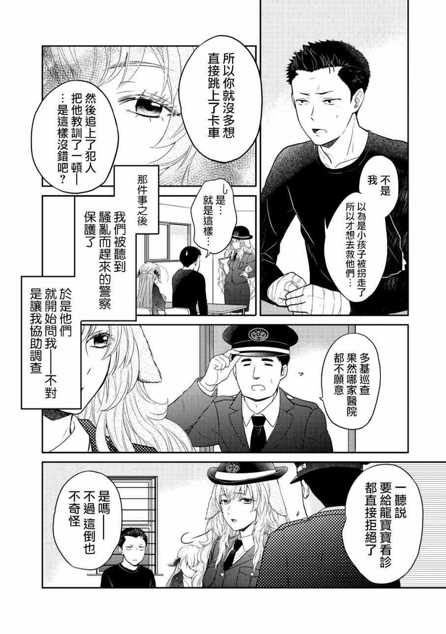 回家路上捡到的老婆闺女是龙漫画漫画,第2话5图