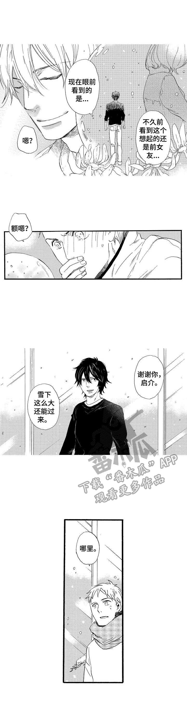 粉丝经济潮流单品漫画,第25章：雪和玻璃（完结）1图