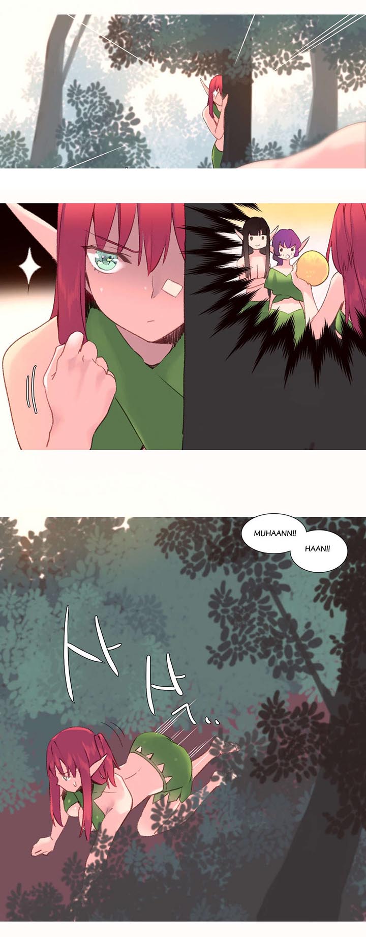 精灵小王国漫画,第30章：大火3图