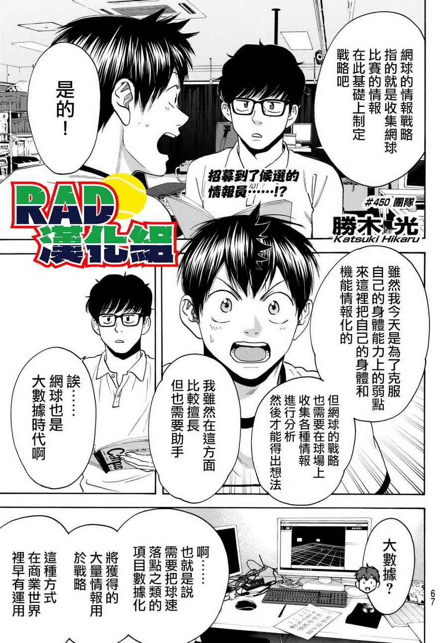 网球优等生动漫免费观看完整版漫画,第450话1图