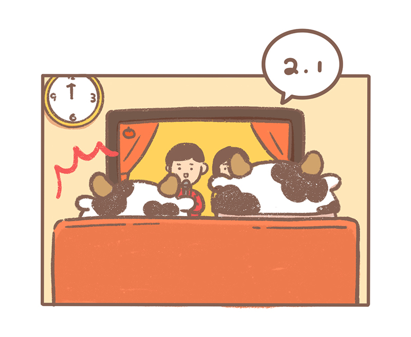 逗萌酱鸭漫画,第38话 新年篇4图