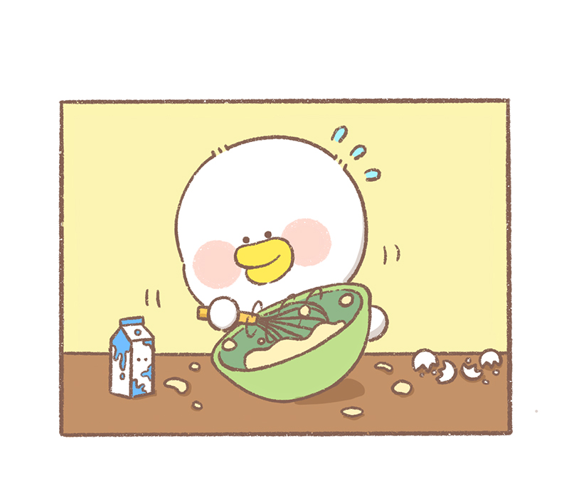 逗酱萌鸭是啥漫画,第21话 摆地摊篇3图
