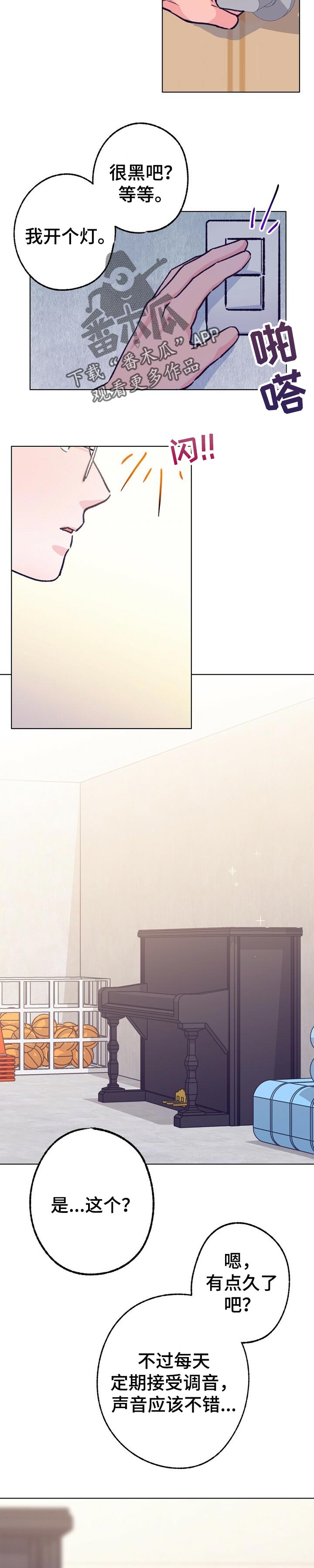 乡野小妮生活纪实漫画,第82章：小时候的钢琴2图