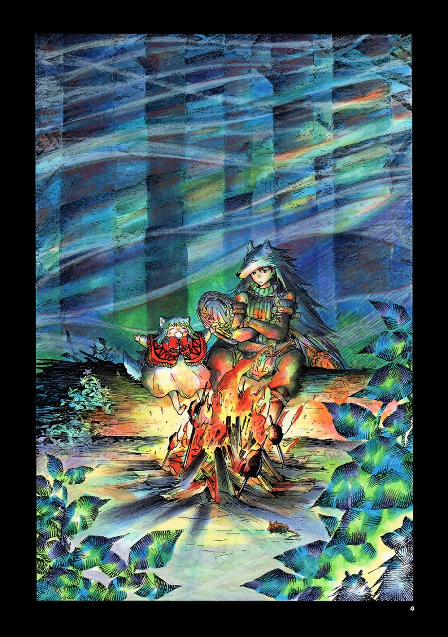 小红帽的狼耳朵漫画,月下遗言103图