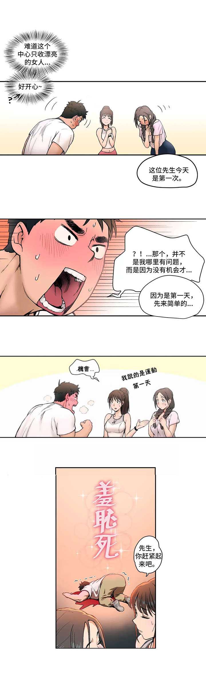 健身操教学漫画,第3话 按摩5图