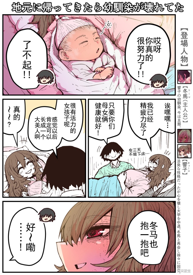 重回故乡发现青梅竹马坏掉了生肉漫画,第34话3图
