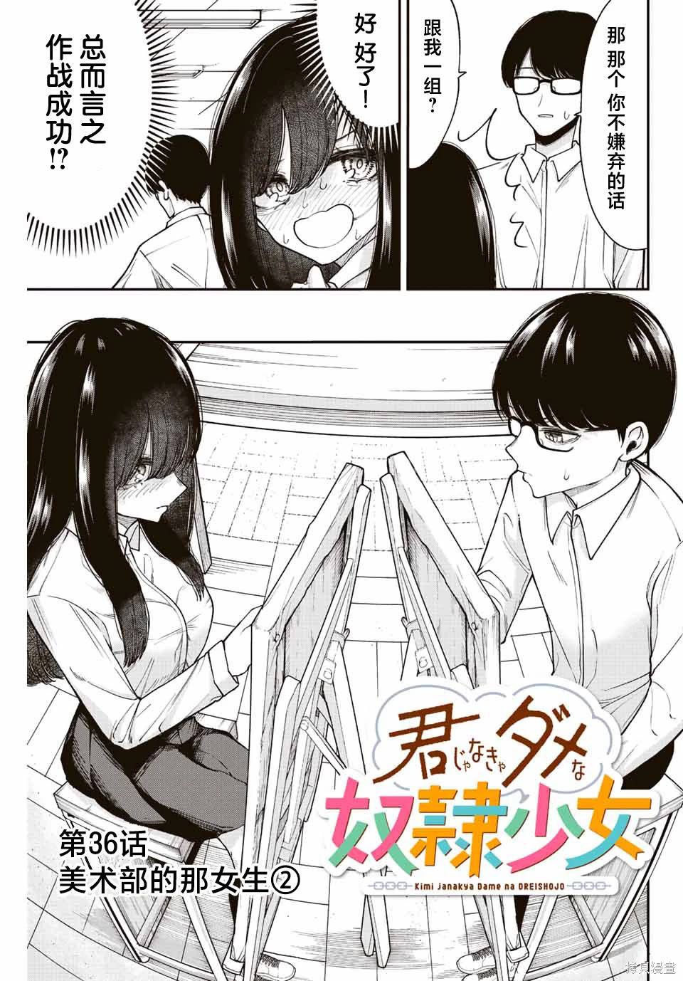 只属于你的奴隶少女漫画第37话漫画,第36话3图