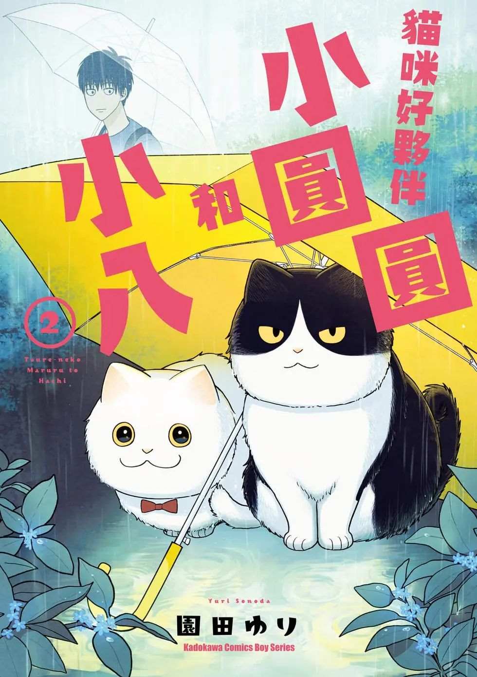猫咪好伙伴小圆圆和小八漫画,第2卷1图