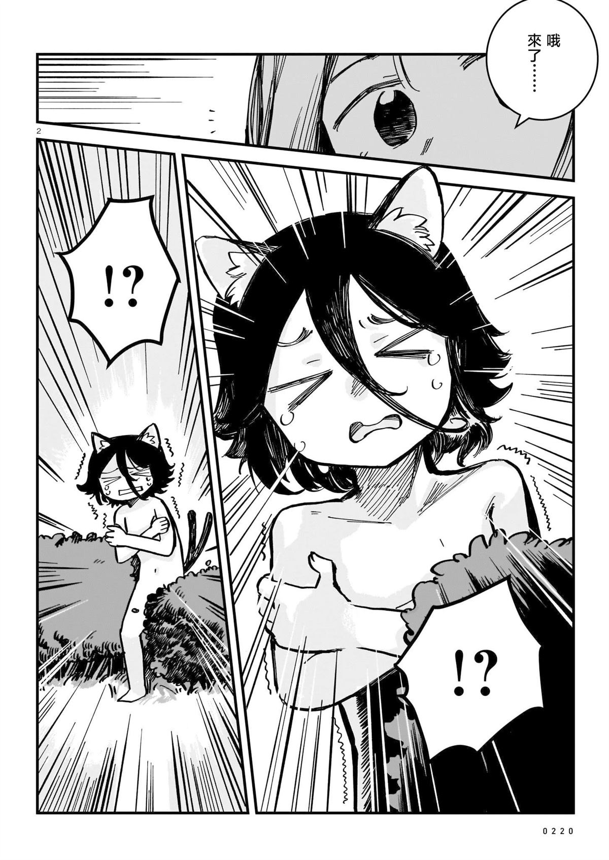 猫的样貌解释漫画,短篇2图