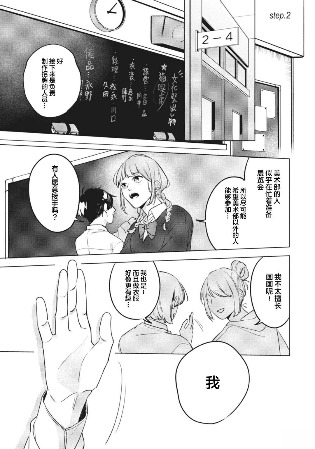 猫咪抚摸狗漫画,第2话1图
