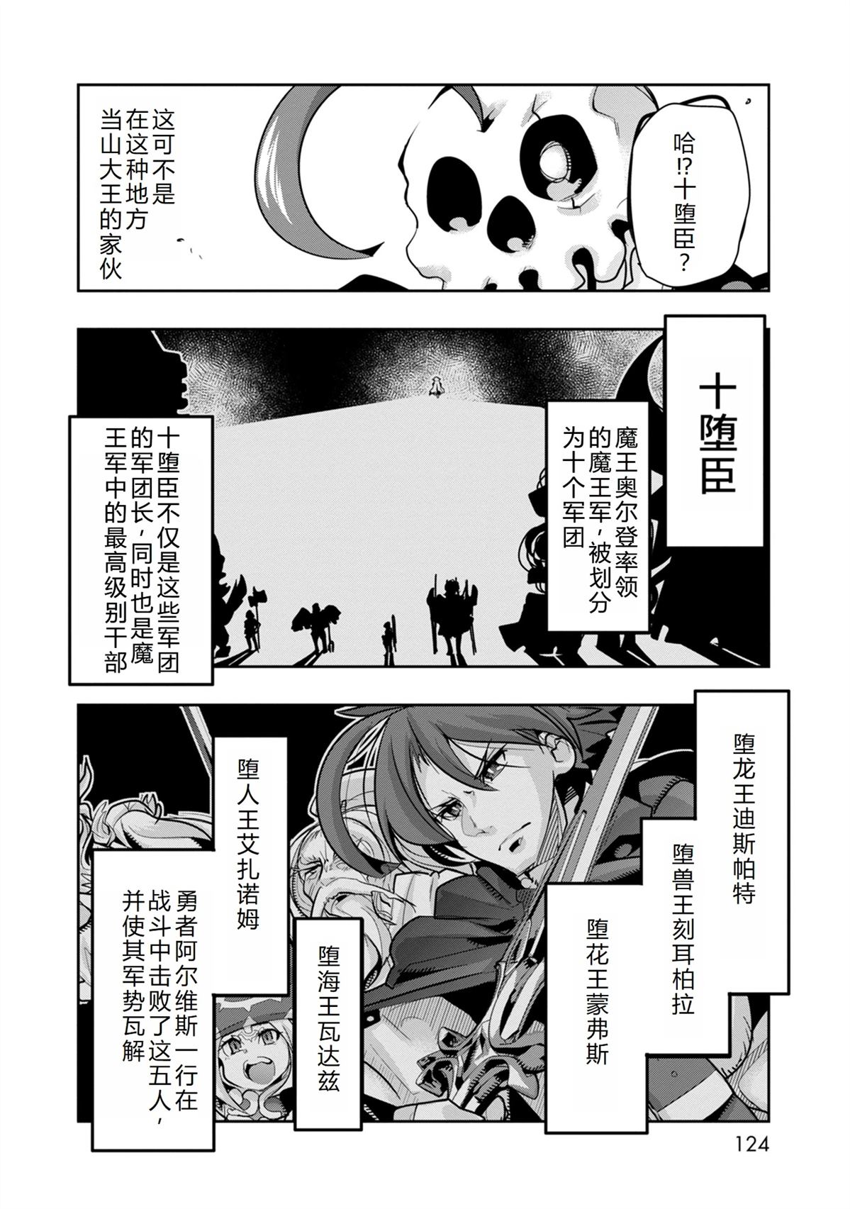 昨日勇者今为骨漫画,第14话3图