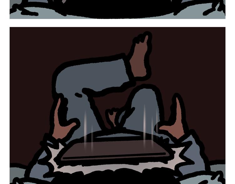 绘心一笑完整漫画,第301话 万圣节的恐怖片2图