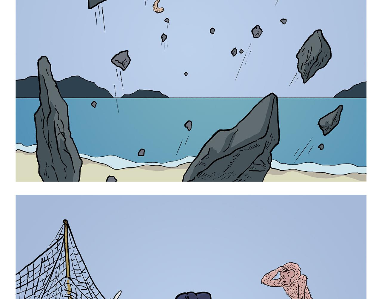 绘心文梦含义漫画,第403话 黑丝石猴2图