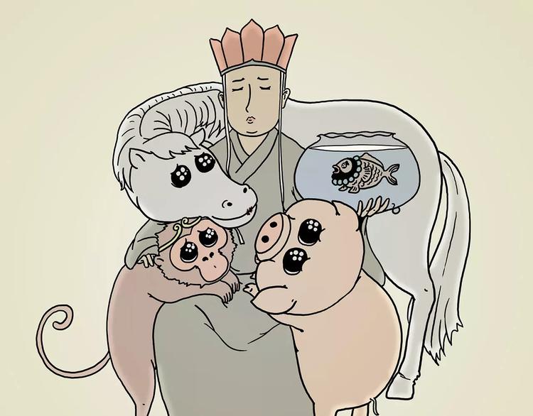 绘心绘意是什么意思漫画,师傅的萌宠3图