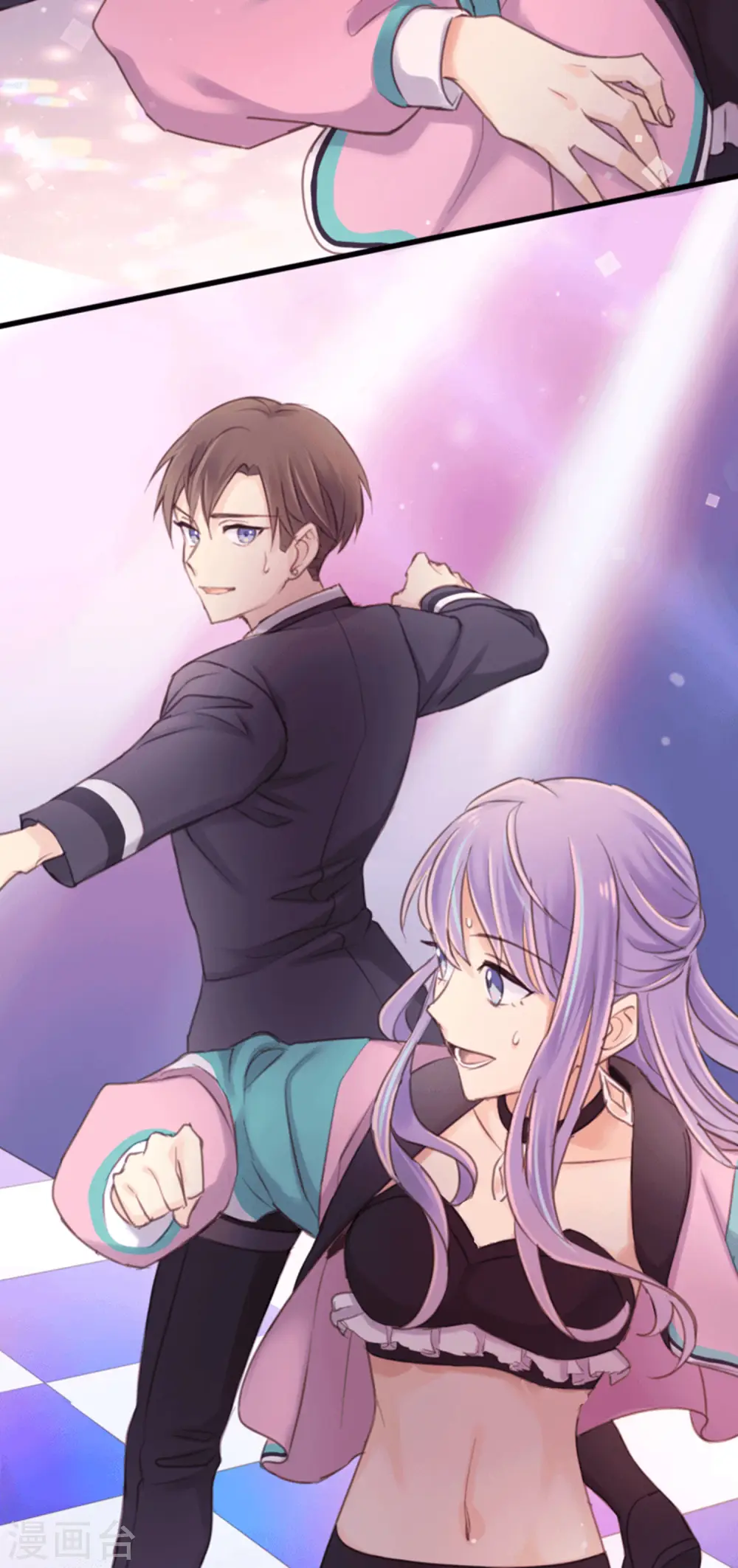 劲舞之恋第二季漫画,第12话 熟悉的舞曲3图
