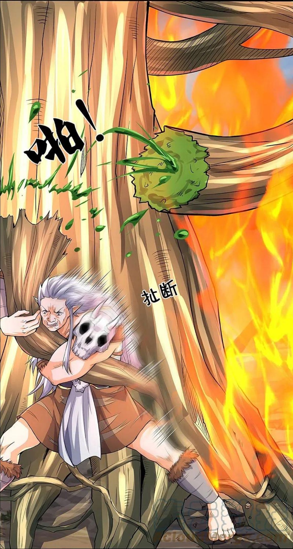 神武天尊漫画,第438话 柳树成精1图