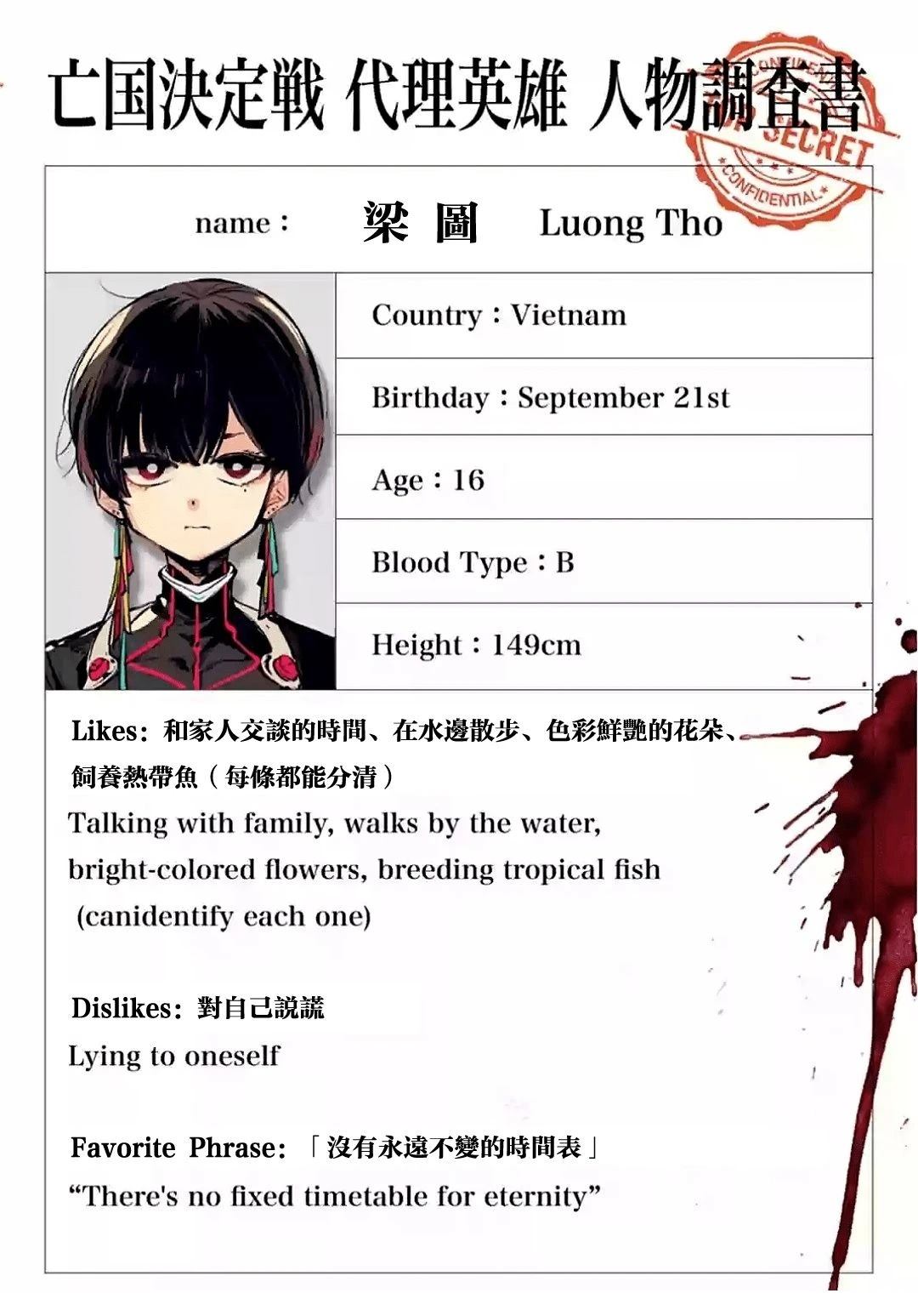 列强战线漫画人物介绍漫画,绝密代理英雄人物调查书014图