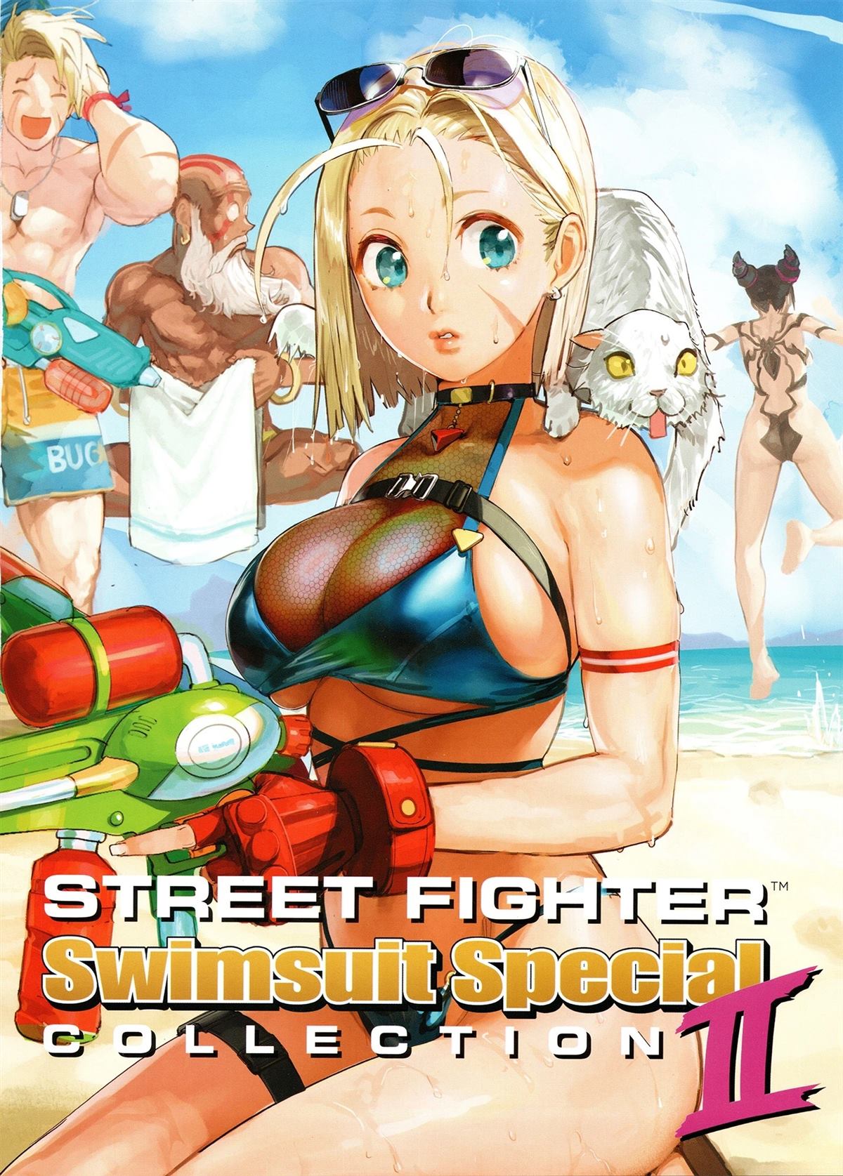 街头霸王 特刊合集漫画,泳装特辑22图